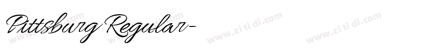Pittsburg Regular字体转换 Pittsburg Regular字体转换